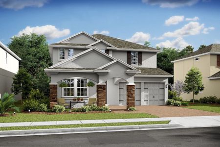 New construction Single-Family house 12534 Gold Honeysuckle St, Winter Garden, FL 34787 plan Xavier II - image