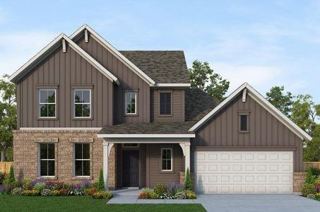 New construction Single-Family house 285 Pine Bark Dr, Buda, TX 78610 plan The Bandstand - image
