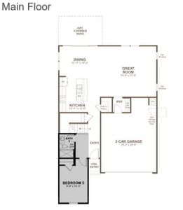 1st Floorplan - Representative Photo