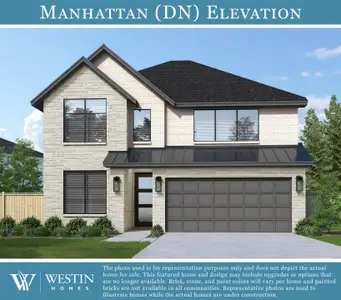 New construction Single-Family house 392 Mulberry Creek St, Conroe, TX 77304 plan The Manhattan - image
