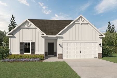 New construction Single-Family house 15 Madison Ln, Adairsville, GA 30103 plan Hawthorne - image