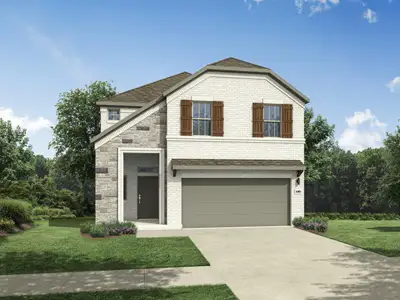 New construction Single-Family house 5705 Koshoa Dr, Austin, TX 78754 plan Oak | Evelyn - image