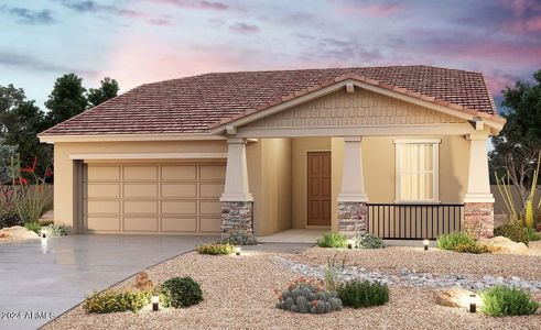 New construction Single-Family house 17345 W Columbine Drive, Surprise, AZ 85388 Villagio Series - Alcantara- photo 0