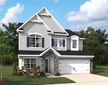 New construction Single-Family house 901 Fetching Pl, Rolesville, NC 27571 plan Camden - image