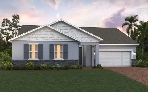 New construction Single-Family house 1275 Armstrong Land Ct, Deland, FL 32724 plan Bradlee - image