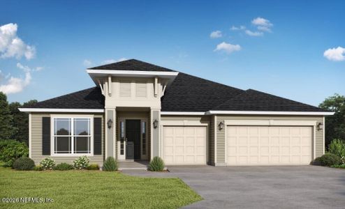 New construction Single-Family house 85342 Sandy Ridge Lp, Unit 0038, Yulee, FL 32097 plan Cherryfield - image