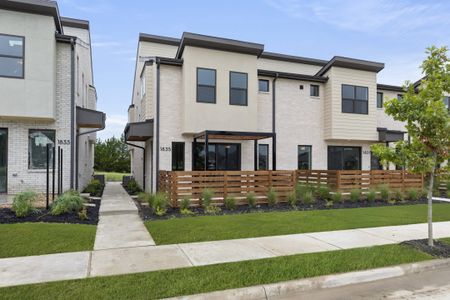 New construction Townhouse house 3500 Wildridge Blvd, Oak Point, TX 75068 plan Granite (FE) - image