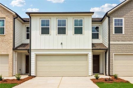 New construction Townhouse house 318 Dearborn Dr, Cartersville, GA 30120 plan Marigold - image