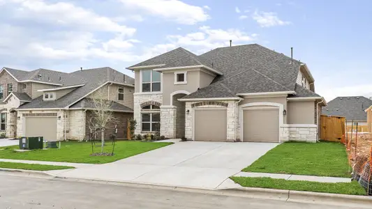 New construction Single-Family house 16305 Angel Josefina Ave, Manor, TX 78653 plan Thornton - image