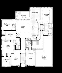 New construction Single-Family house 1721 Sandbrock Dr, Aubrey, TX 76227 plan 262 - image 4