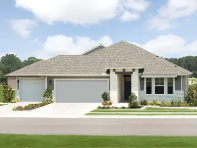 New construction Single-Family house 189 Coopers Hawk Crst, Cedar Creek, TX 78612 plan The Legacy (453) - image