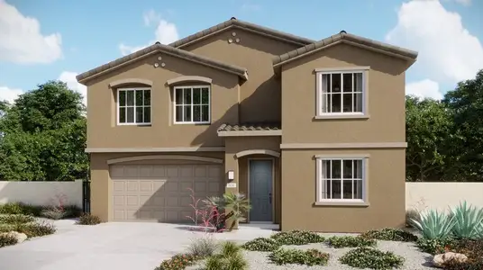 New construction Single-Family house 17309 S Paseo Murta, Sahuarita, AZ 85629 plan Magnolia - image