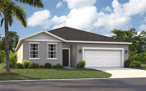 New construction Single-Family house 1842 Horsetail Dr, St. Cloud, FL 34771 plan Webber - image