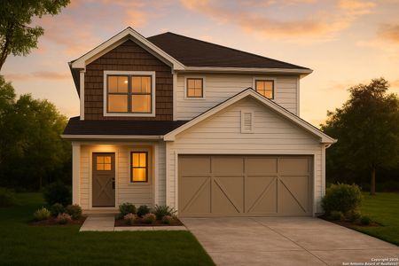 New construction Single-Family house 5727 Marble Fls, San Antonio, TX 78244 plan Wise - image