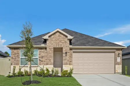 New construction Single-Family house 14318 Moonflower Dr, Splendora, TX 77372 plan Lakeway - image