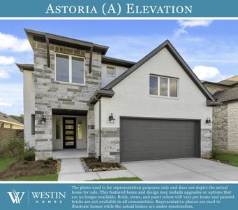 New construction Single-Family house 134 Candlelight Ridge Ct, Richmond, TX 77406 plan The Astoria - image
