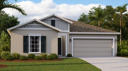 New construction Single-Family house 2011 Punch Bowl Avenue, Davenport, FL 33837 Hartford- photo 0