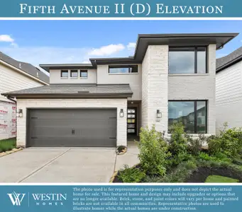 New construction Single-Family house 16238 Tifton Meadow Trl, Hockley, TX 77447 plan The Fifth Avenue II - image