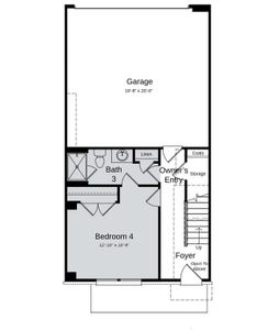 Structural options added include; Ledge in primary shower and 4th bedroom and 3rd full bath.