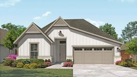 New construction Single-Family house 13521 Wandering Rhett Dr, Elgin, TX 78621 plan Mahogany - image