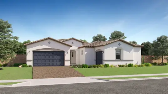 New construction Single-Family house 22957 E Stirrup Ct, Queen Creek, AZ 85142 plan Revelation Plan 6081 - image