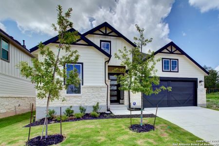 New construction Single-Family house 12205 Moon Pool, Schertz, TX 78154 plan Oleander - image