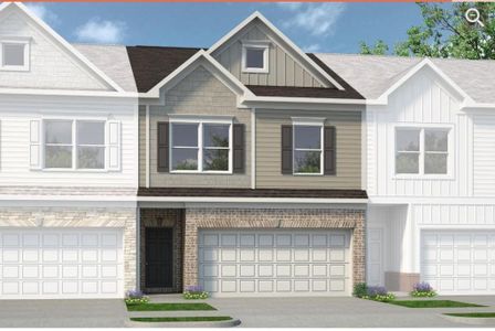 New construction Townhouse house 3605 Fairhaven Drive, Unit 61, Powder Springs, GA 30127 Ellison II- photo 0