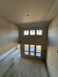 View to Family Room from upstairs landing