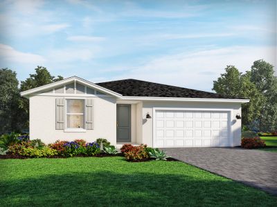 New construction Single-Family house 5421 Hampton Park Cir, Vero Beach, FL 32966 Hibiscus- photo 0