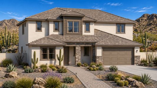 New construction Single-Family house San Tan Valley, AZ 85143 plan Papago - image