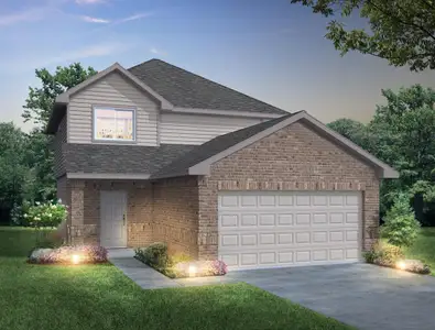 New construction Single-Family house 1709 Romans Rd, Ennis, TX 75119 plan The Woodland - image