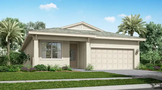 New construction Single-Family house 1212 Se Green Rdg Wy, Port St. Lucie, FL 34984 plan Jacaranda - image