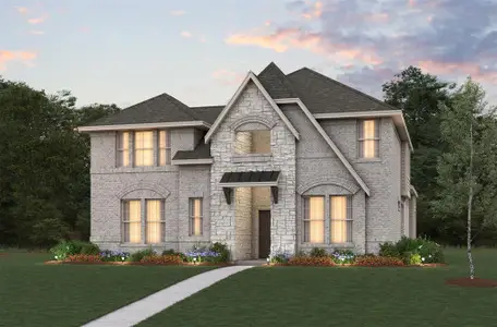New construction Single-Family house 3734 Thimbleberry Trl, Venus, TX 76084 plan Richland - image