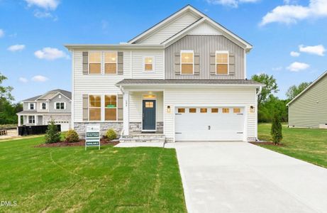 New construction Single-Family house 106 S Bream Ct, Angier, NC 27501 plan Rivercrest II - image