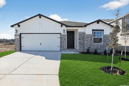 New construction Single-Family house 13530 Henri Castro Wy, San Antonio, TX 78253 plan Arlington - image