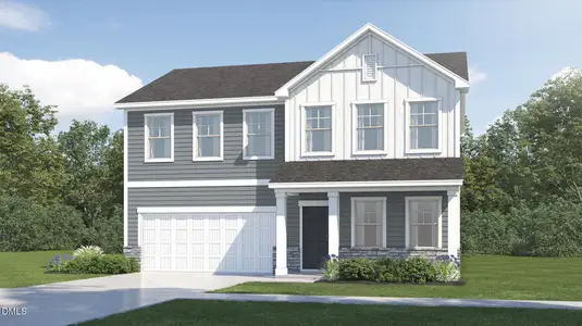 New construction Single-Family house 611 Roy Adams Rd, Angier, NC 27501 plan Brunswick III - image