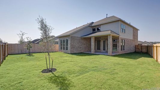 New construction Single-Family house 9950 Monstenco Trail, San Antonio, TX 78254 Design 2442W- photo 23 23