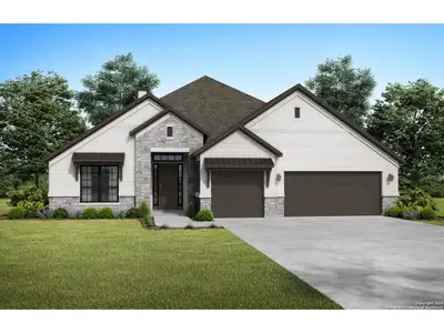 New construction Single-Family house 186 Kari Dr, Castroville, TX 78009 plan The Garner B - image