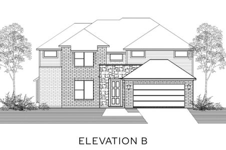 New construction Single-Family house 3149 Miller Rd, Midlothian, TX 76065 plan The Cypress - image 2