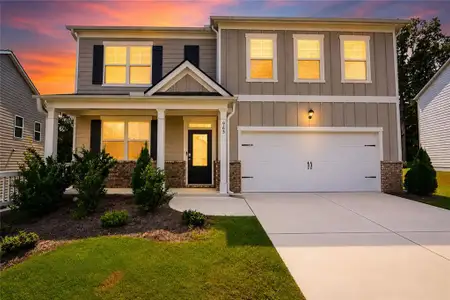New construction Single-Family house 965 Athena Bnd, Fairburn, GA 30213 plan Hanover - image