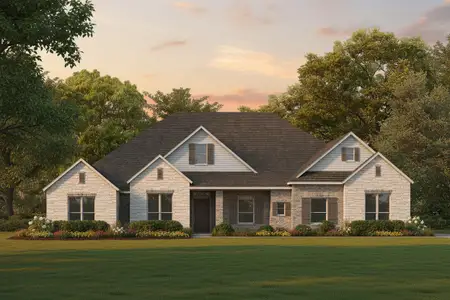 New construction Single-Family house 1549 Fm 1446, Waxahachie, TX 75167 plan Franklin - image