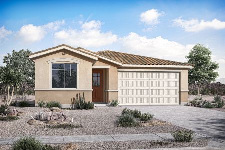 New construction Single-Family house 22475 E Watford Dr, Queen Creek, AZ 85142 plan Sepia - image