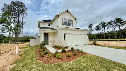 New construction Single-Family house 11406 Mandolin Dr, Montgomery, TX 77316 plan Harrison - image
