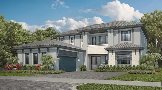 New construction Single-Family house 12490 Eulalia St, Parkland, FL 33076 plan Sovereign - image