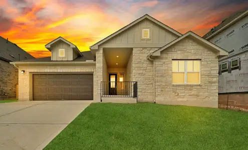 New construction Single-Family house 415 Constitution Way, Kyle, TX 78640 Driskill- photo 0