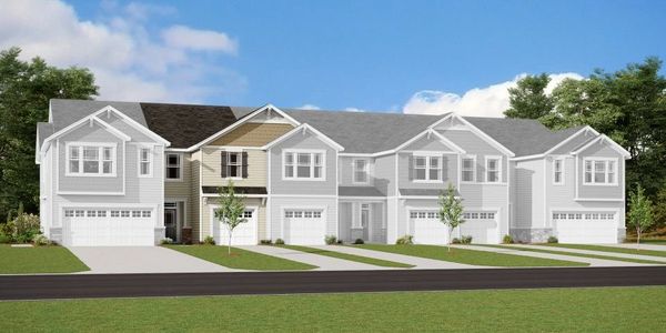 New construction Townhouse house 2565 Hedgecliff Rd, Kannapolis, NC 28083 plan Sierra - image