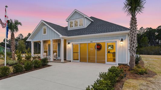 New construction Single-Family house 881 Crystal Bayou Blvd, Panama City Beach, FL 32407 plan Jubilee - image