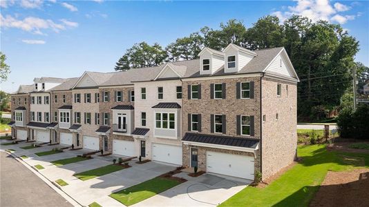 New construction Townhouse house 2733 Hallwood Ln, Suwanee, GA 30024 - image