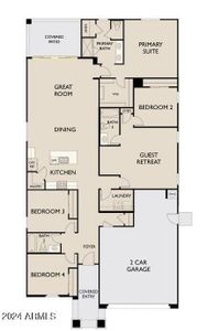 Concord- Lot 314- Sunflower floor plan