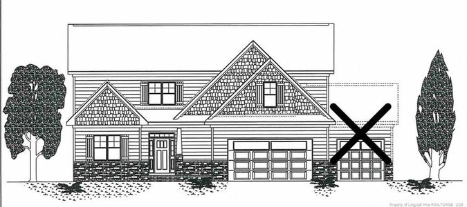 New construction Single-Family house 6980 Wolflair Dr, Fayetteville, NC 28311 - image